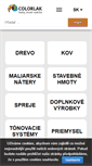 Mobile Screenshot of colorlak.sk